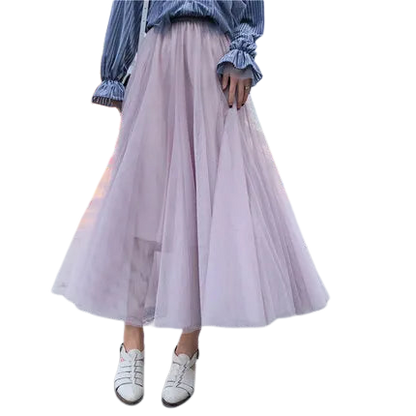 Ember | Elegant Tulle Swing Skirt for Women - Long Tutu in Multiple Colors