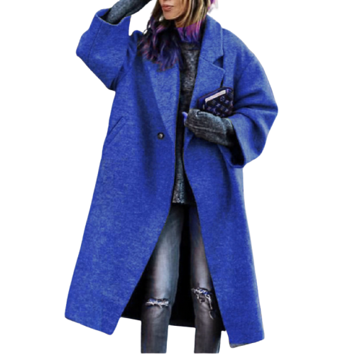 Elara - Oversized Winter Jacket with Elegant Buttons