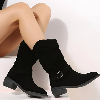 OpalSky Timeless Elegance - Exclusive Leather Boots