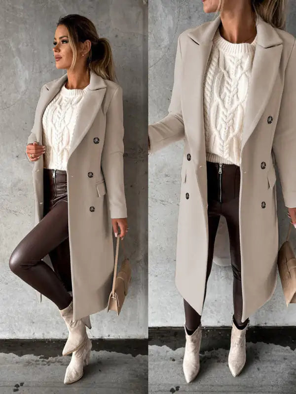 CozyElegance | Casual winter coat for women